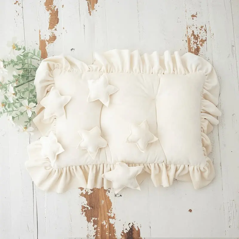 Baby Posing Mattress Pillow Set - Newborn Photography Props - Image 5